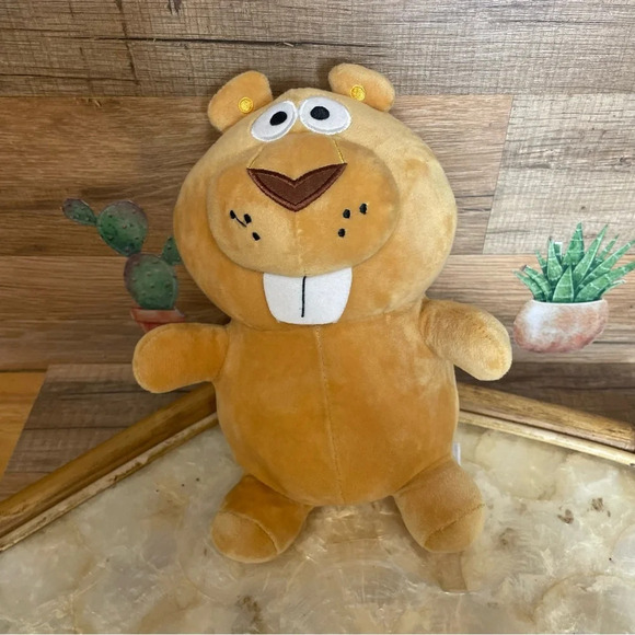 Disney Parks Pixar Pier Plush BEAVER Plush Jessie’s Critters Toy Story 9" - Picture 1 of 5